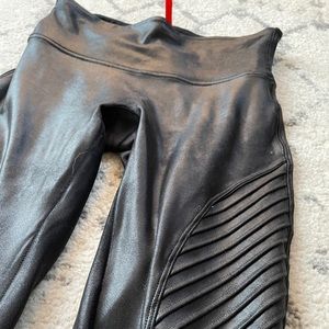 Spanx faux leather leggings